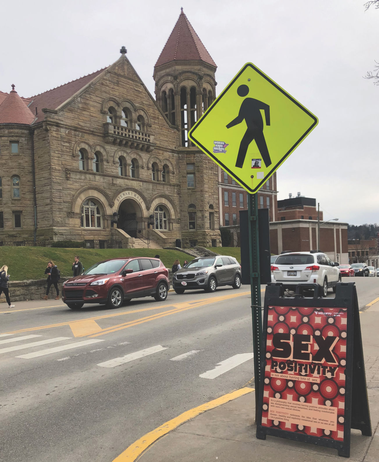 Sex and crosswalks don’t work well together.